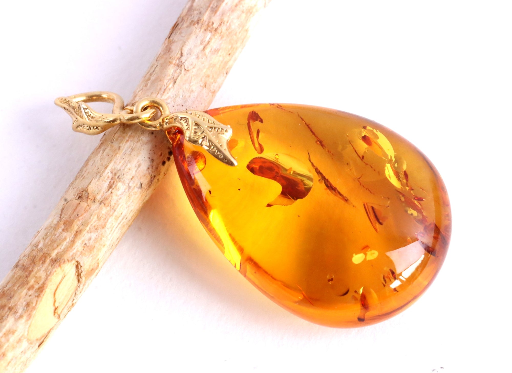 Gold Drop Pendant