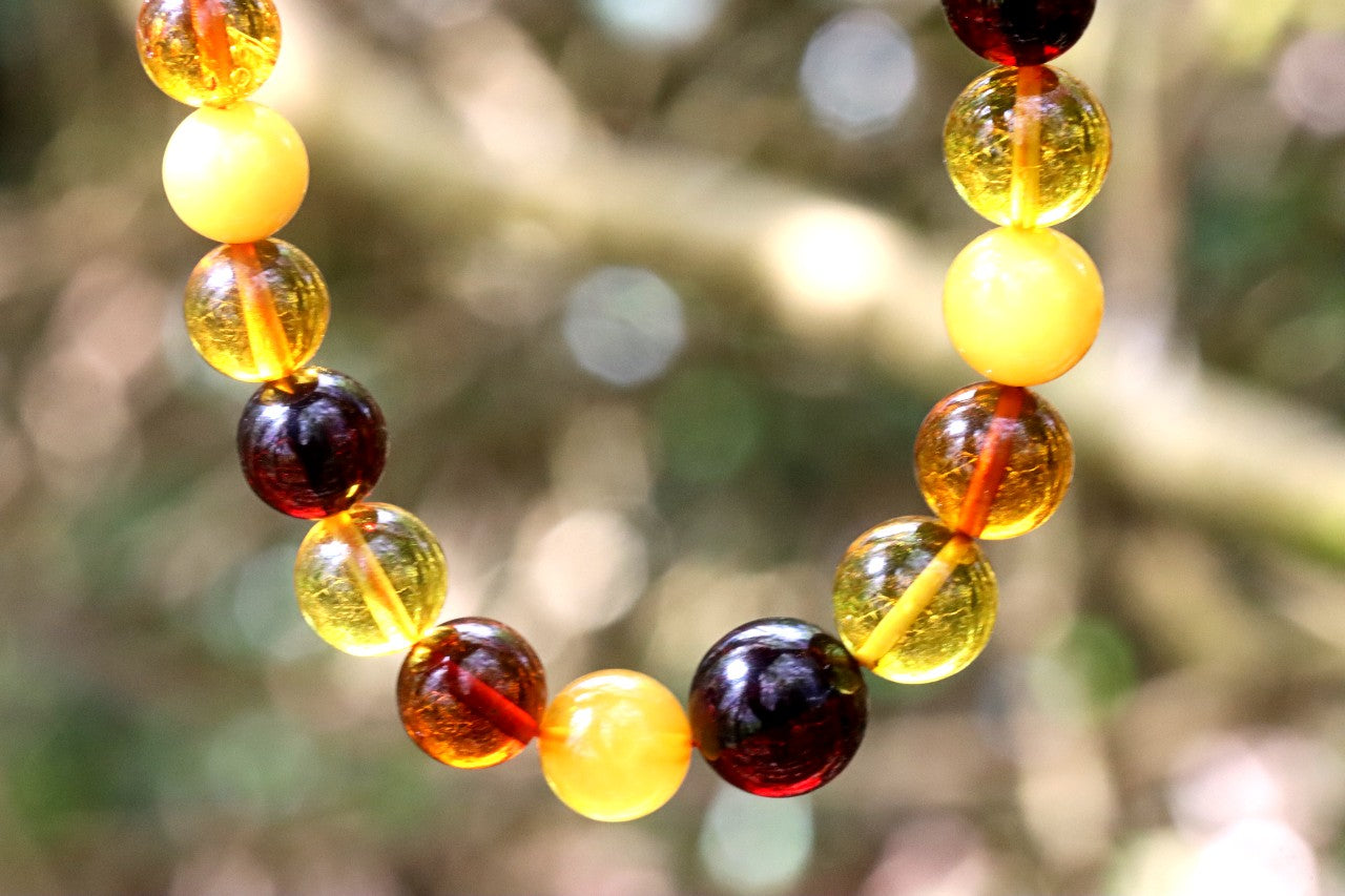 Multi Colour Quality Bead Necklace