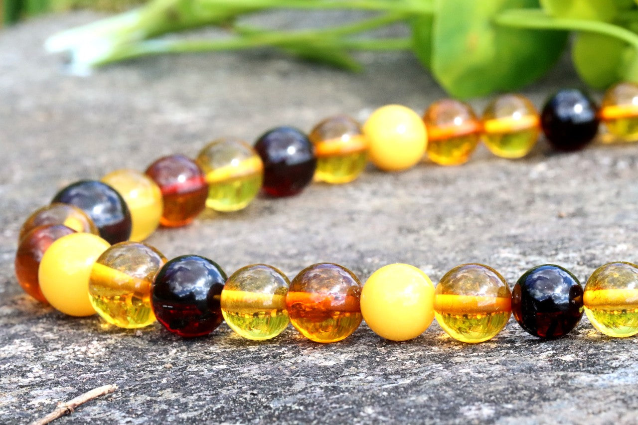 Multi Colour Quality Bead Necklace