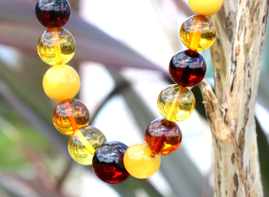 Multi Colour Quality Bead Necklace