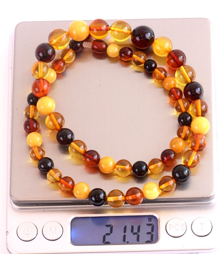 Multi Colour Quality Bead Necklace