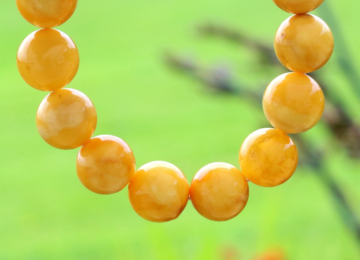 BAAA Grade Beeswax Baltic Amber Bracelet