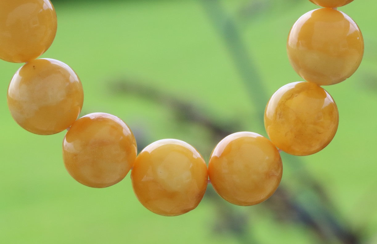 BAAA Grade Beeswax Baltic Amber Bracelet