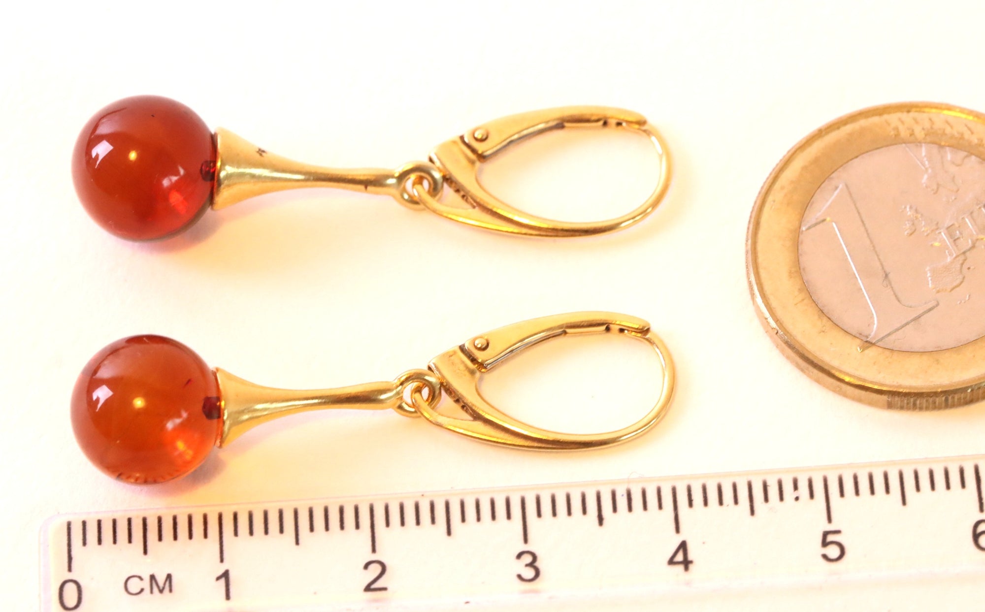 Sphere Drop Earrings