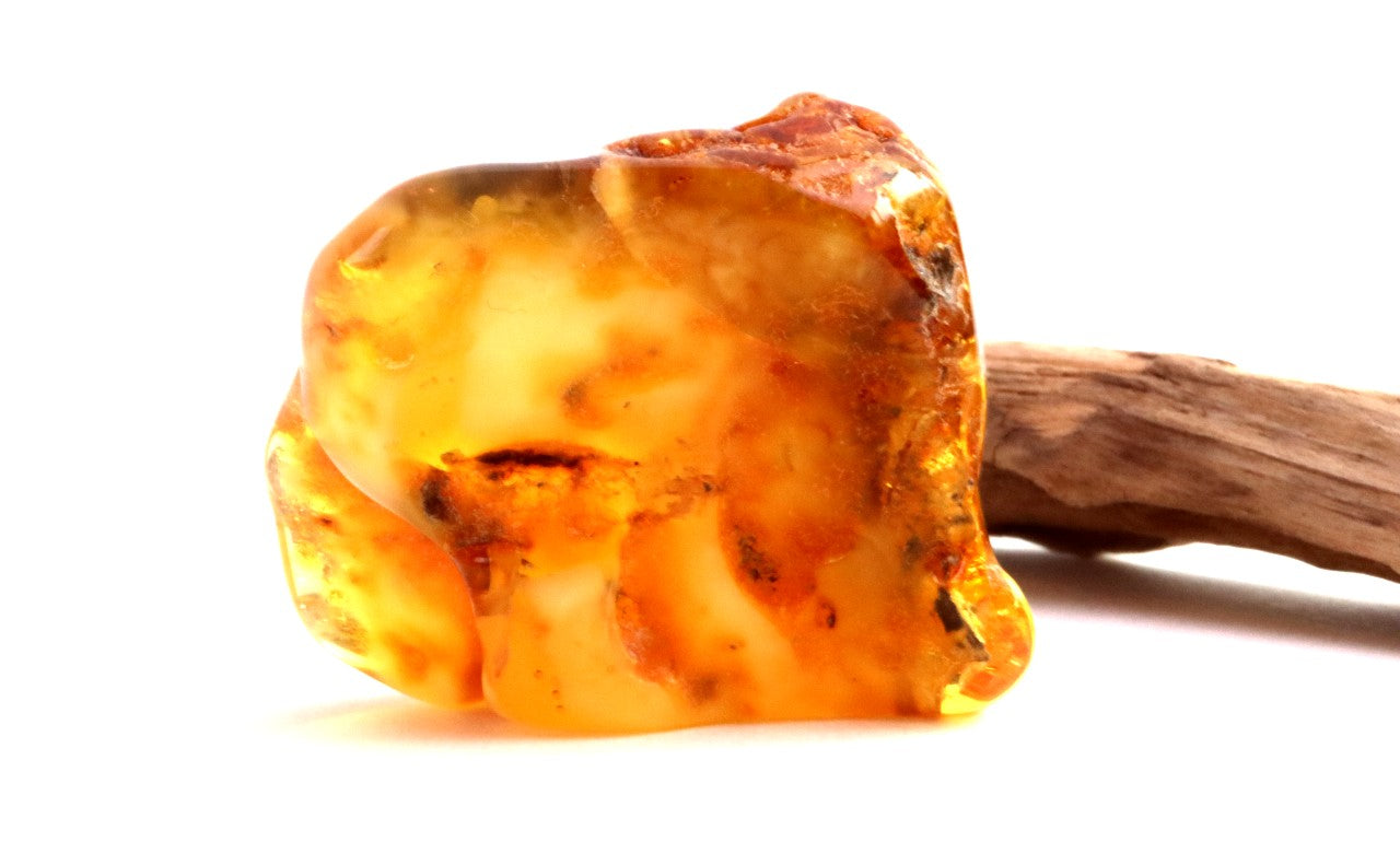 Warm Natural Baltic Amber Gemstone