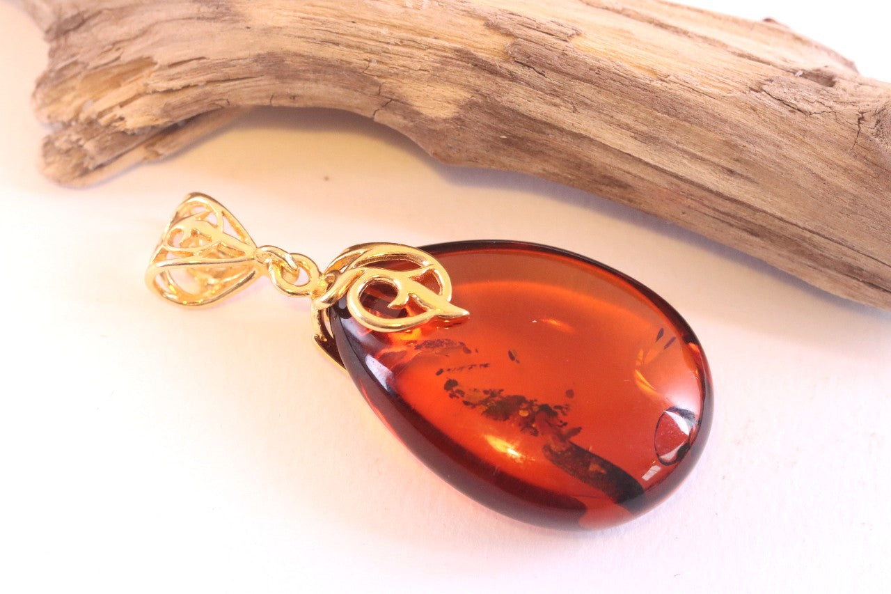 Only One Available Exclusive Baltic Amber Pendant