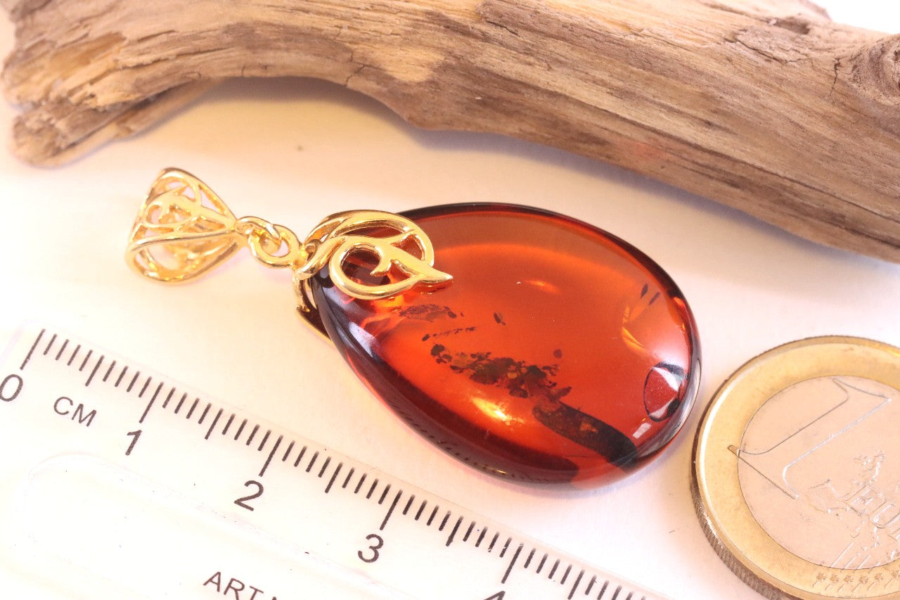 Only One Available Exclusive Baltic Amber Pendant