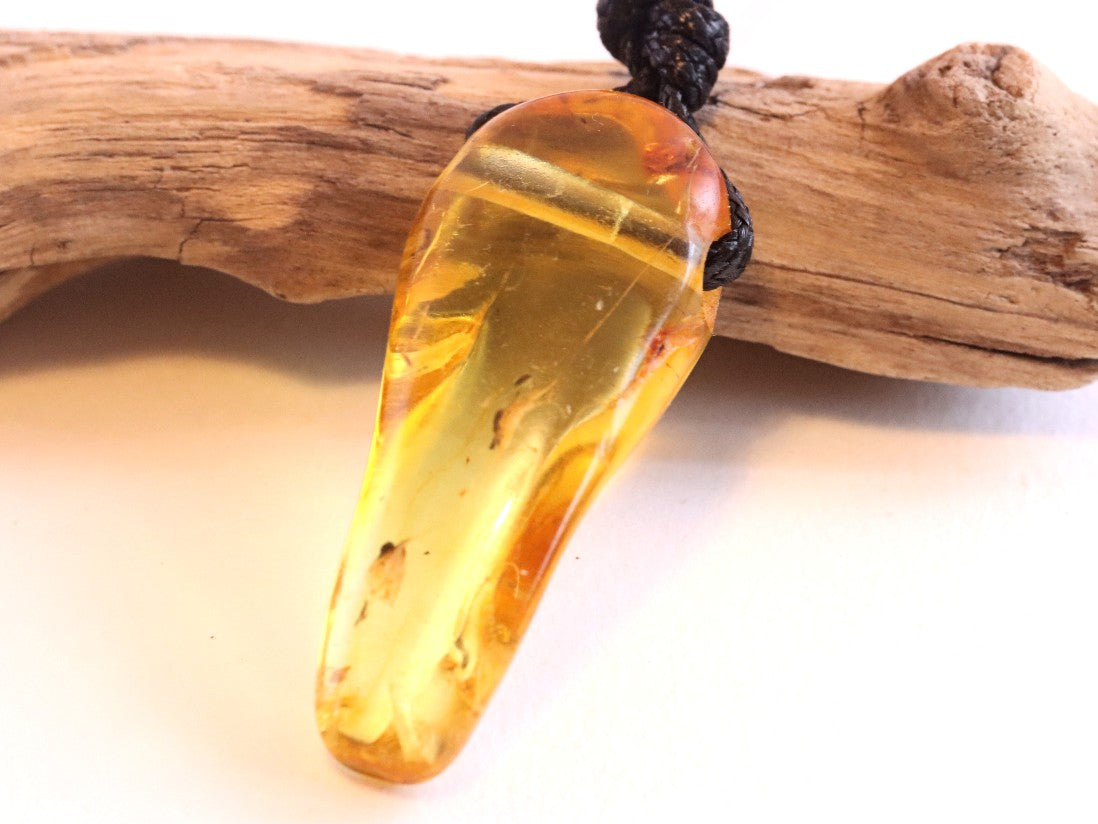 Hand Made Natural Baltic Amber Amulet Pendant