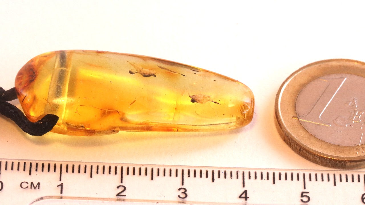 Hand Made Natural Baltic Amber Amulet Pendant