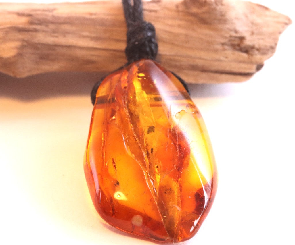 Fantastic Eco Christmas Gift Natural Handmade Baltic Amber Amulet