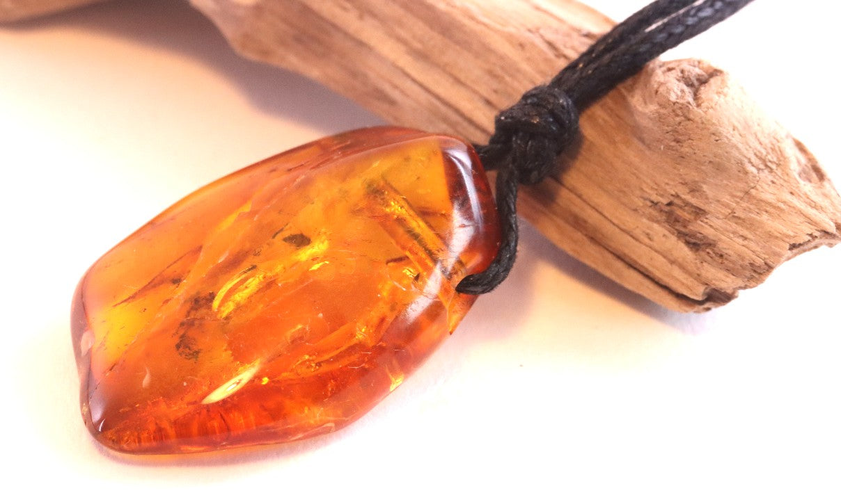 Fantastic Eco Christmas Gift Natural Handmade Baltic Amber Amulet