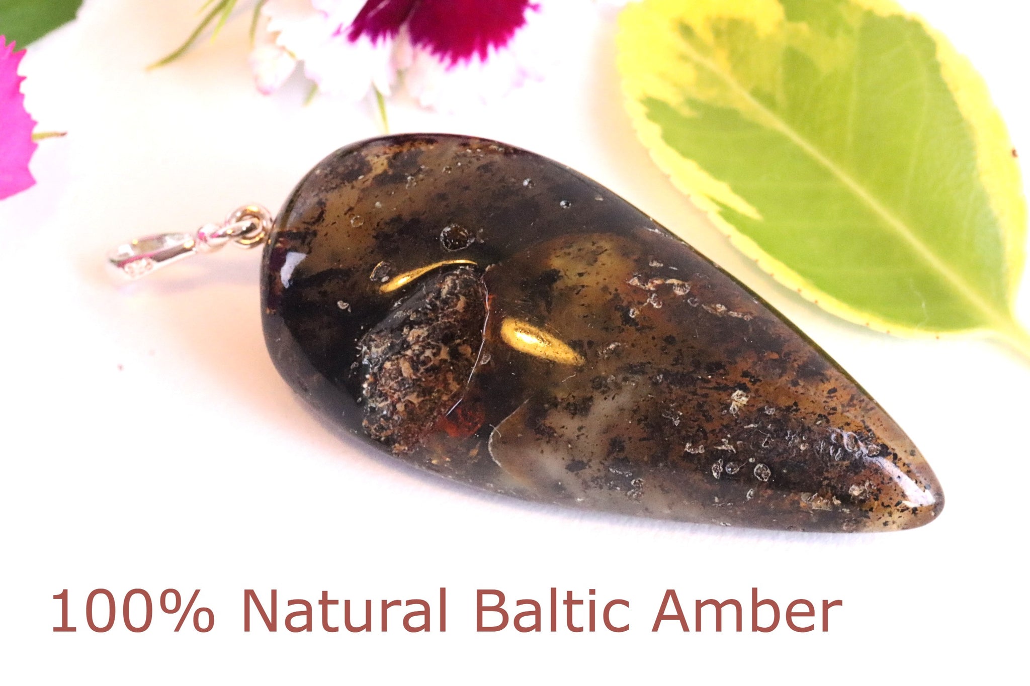 A Very Natural Baltic Amber Pendant