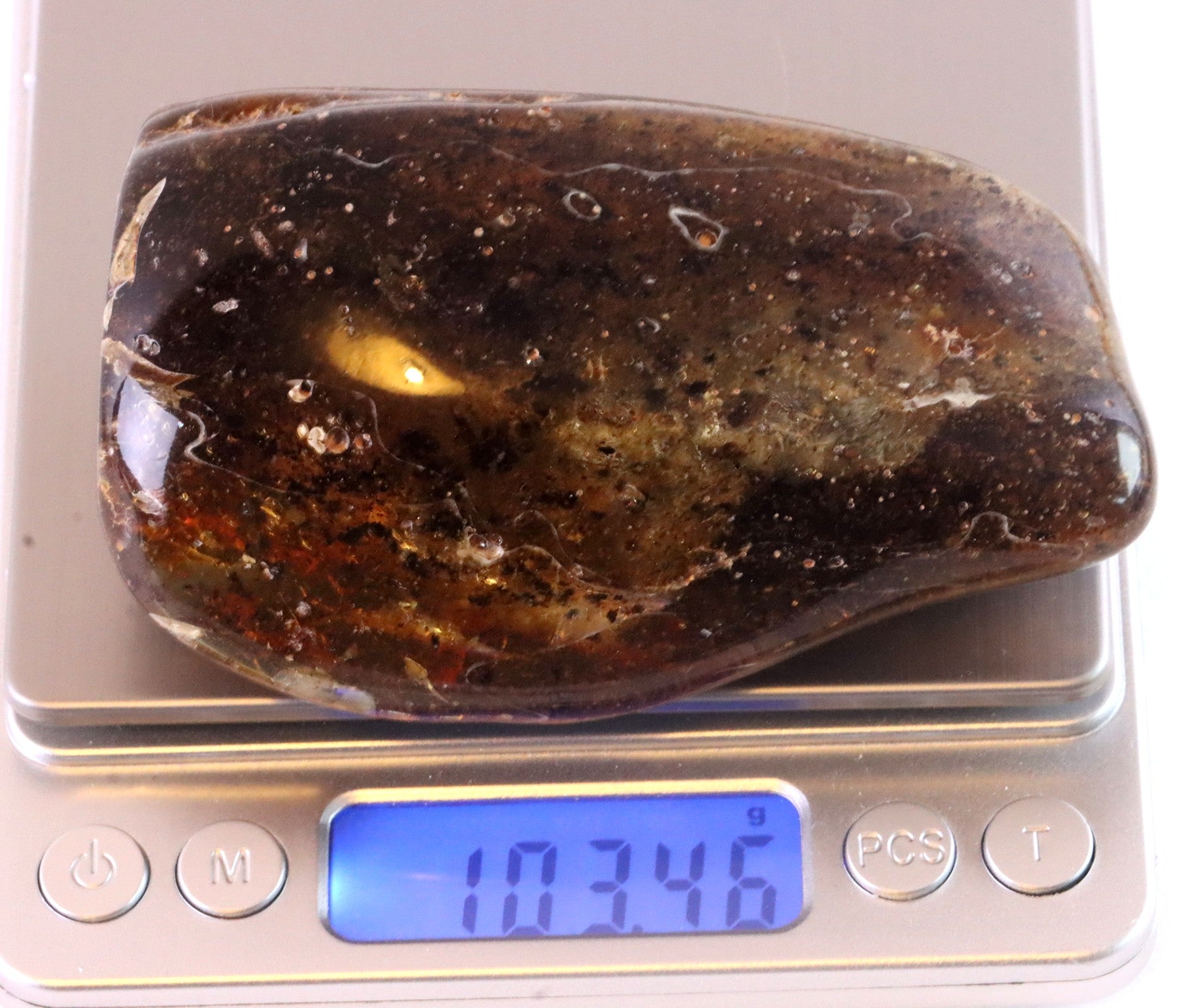 103g Large Amber Gemstone