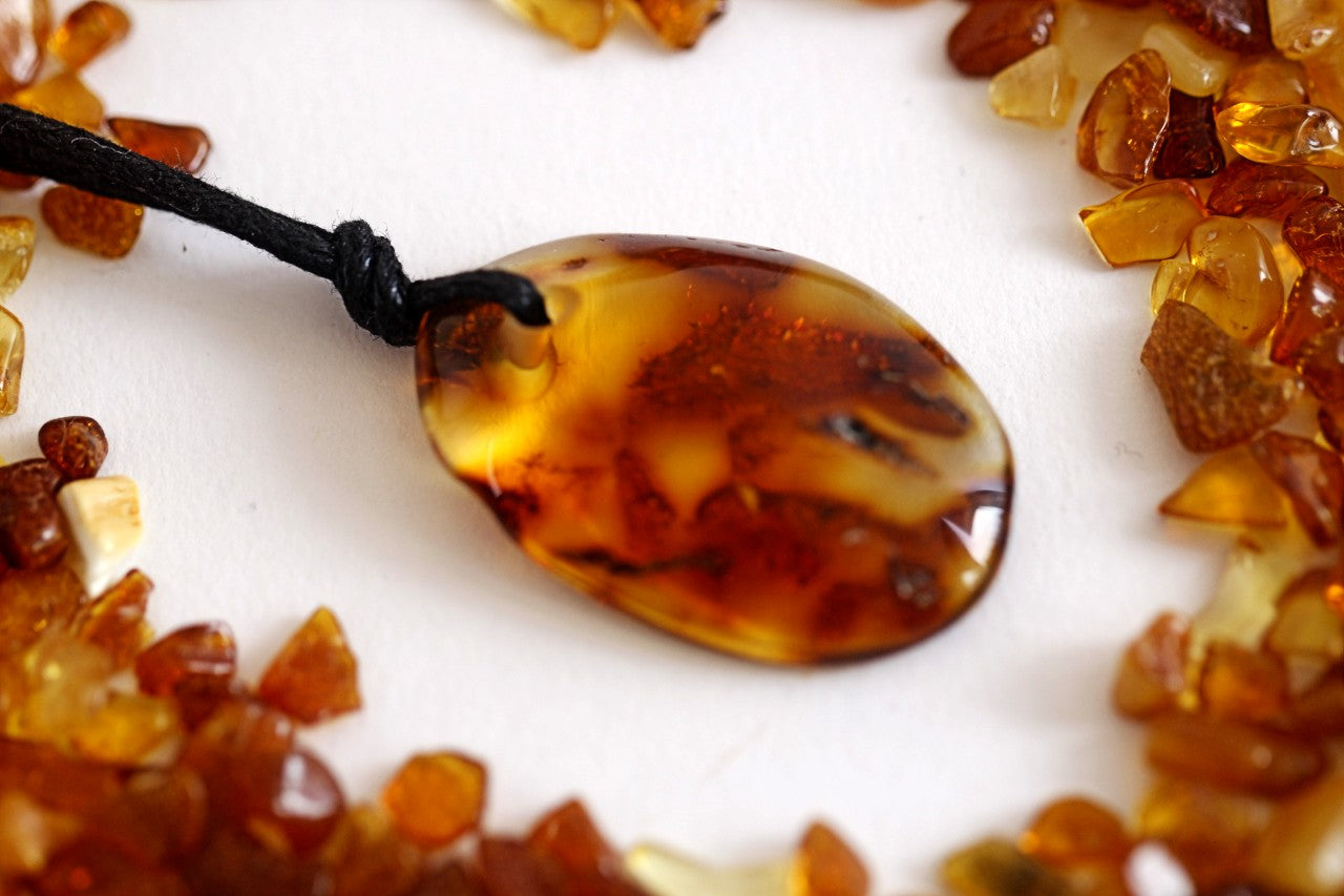 Authentic Baltic Amber Amulet