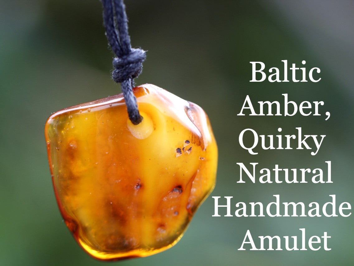 Amber Amulet Pendant