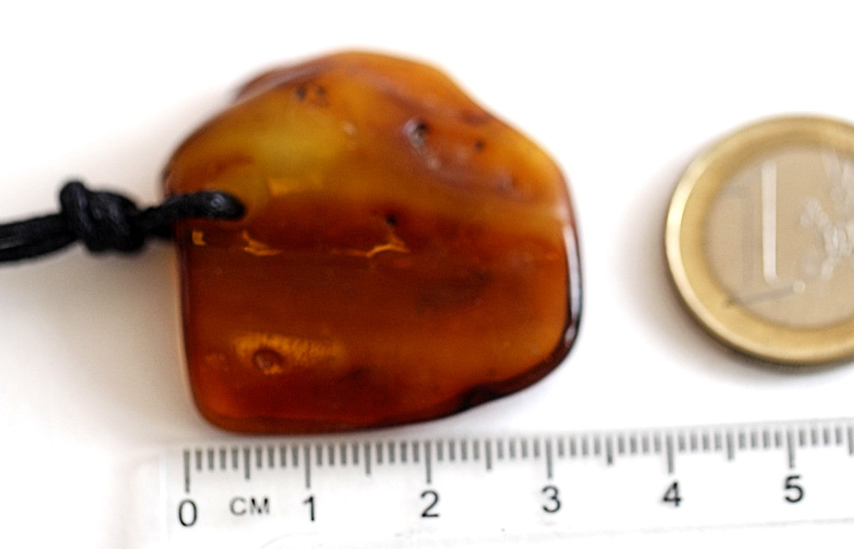 Amber Amulet Pendant