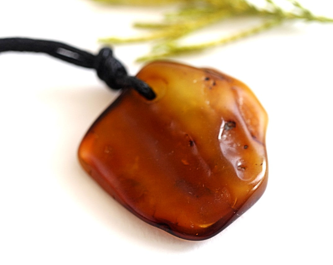 Amber Amulet Pendant