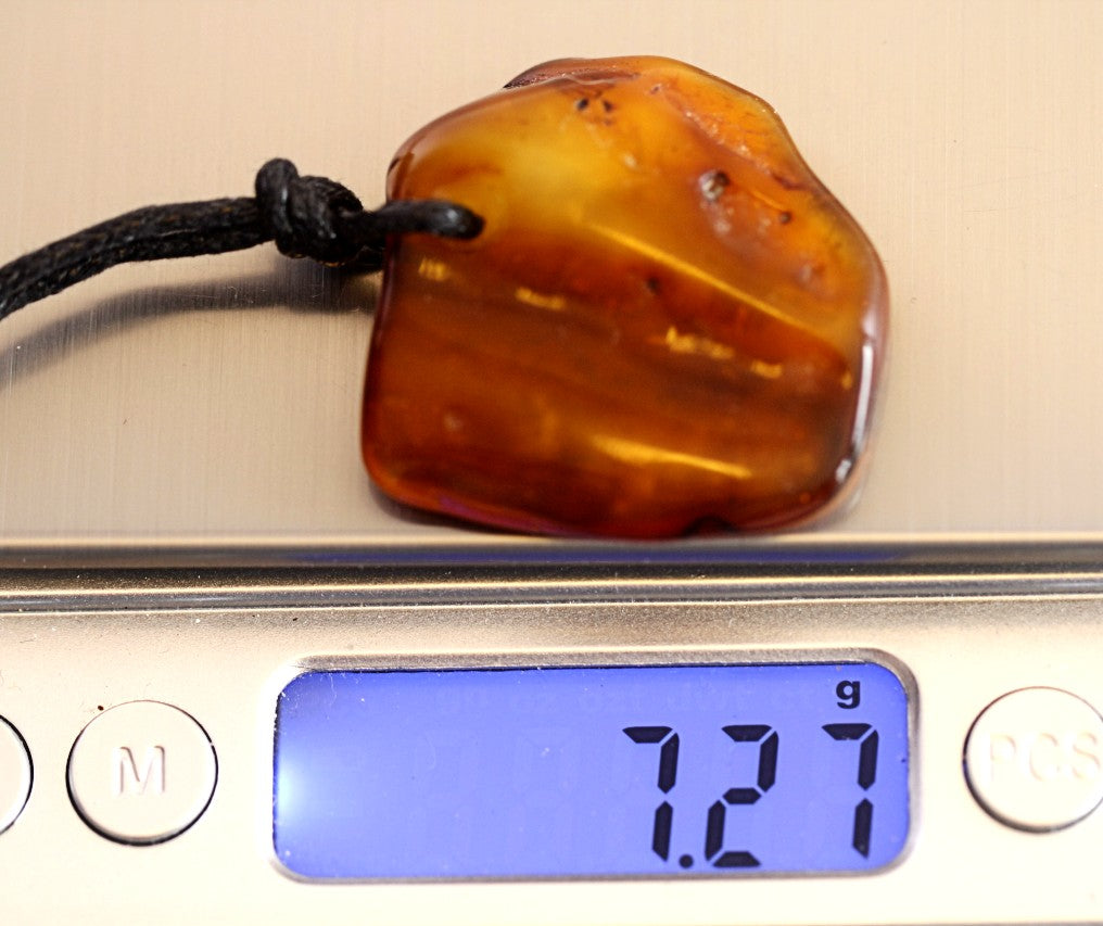 Amber Amulet Pendant