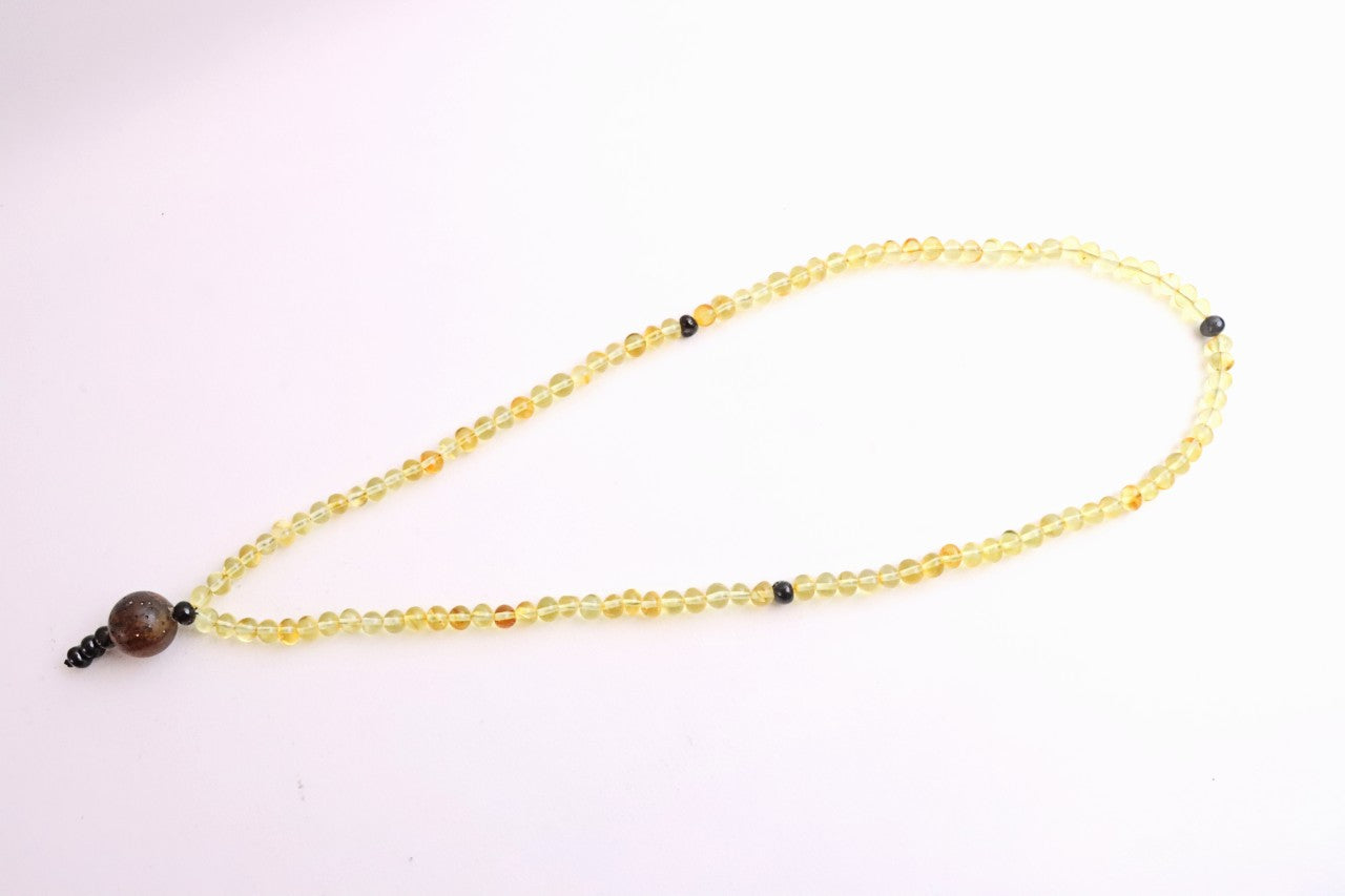Baltic Amber Mala – 108 Baroque Beads – Buddhist Prayer Beads Buddhist Meditation Strand