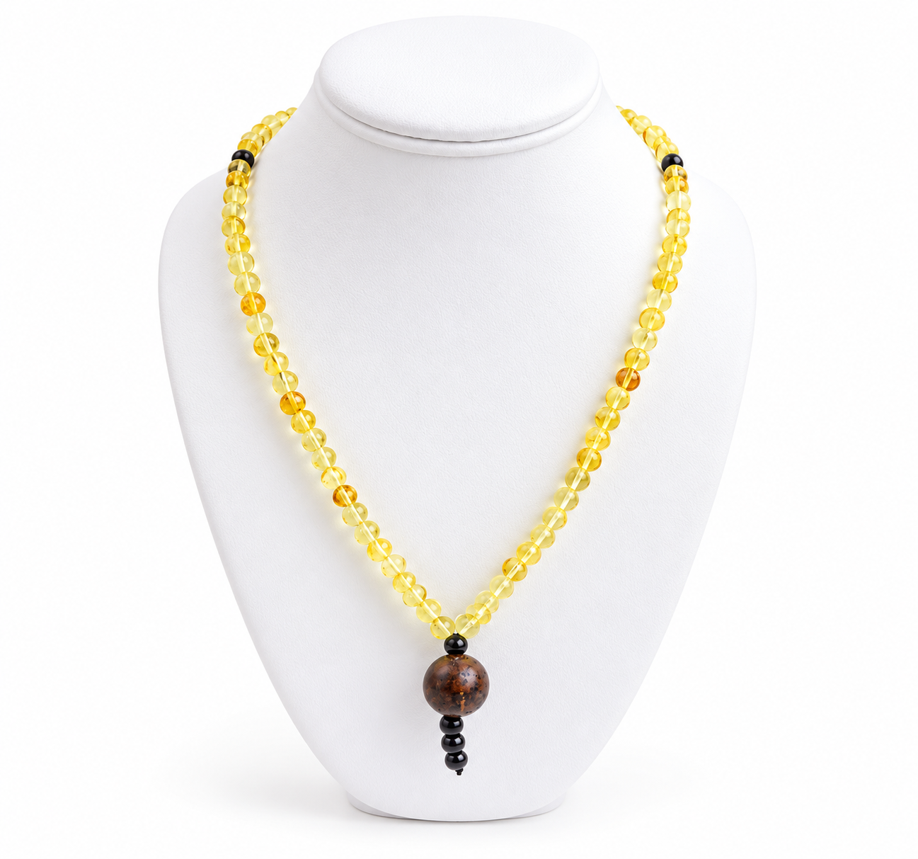 Baltic Amber Mala – 108 Baroque Beads – Buddhist Prayer Beads Buddhist Meditation Strand