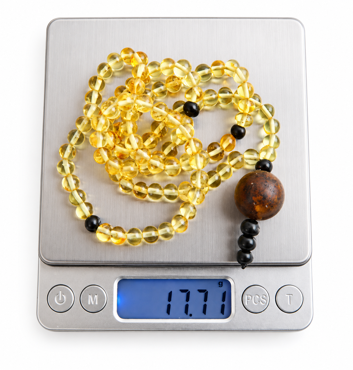 Baltic Amber Mala – 108 Baroque Beads – Buddhist Prayer Beads Buddhist Meditation Strand