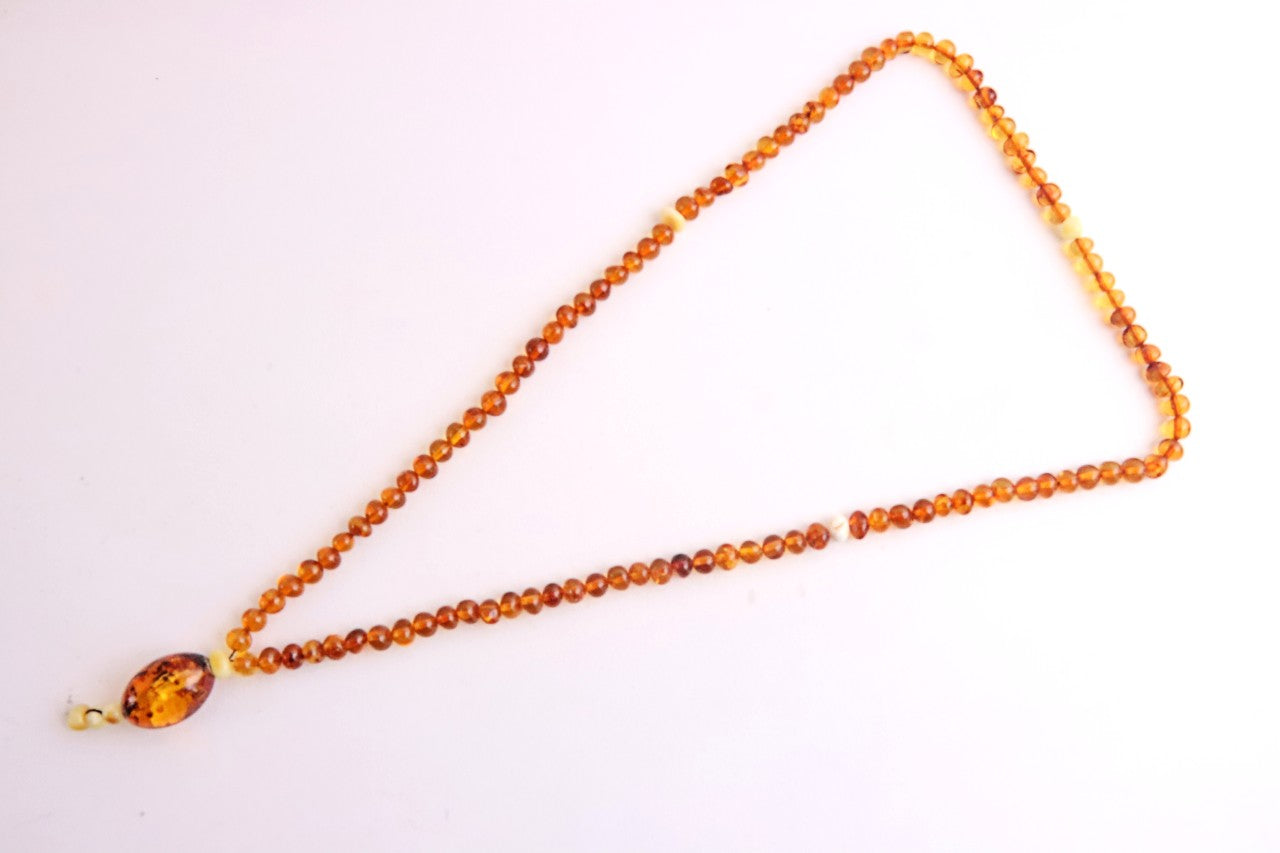 Baltic Amber Mala – 108 Baroque Beads – Buddhist Prayer Beads