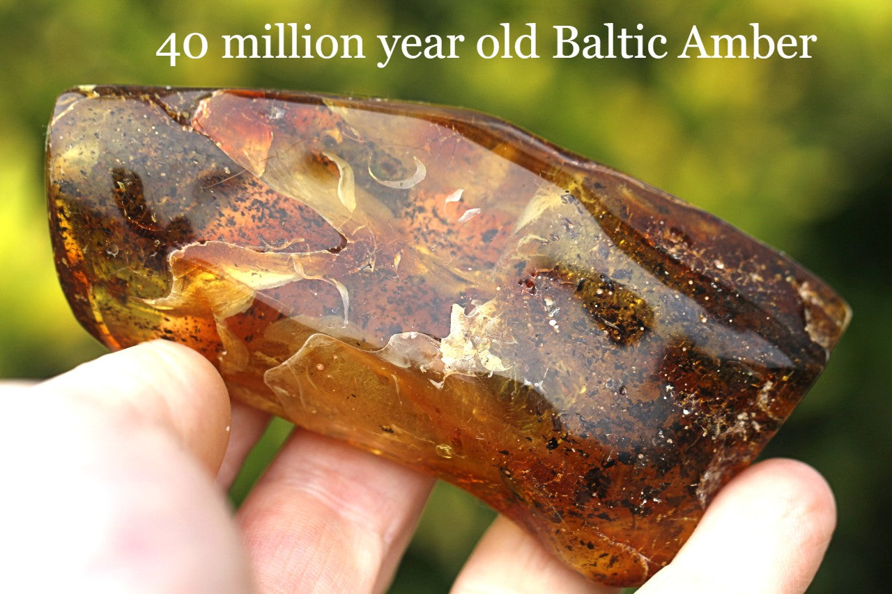 Freeform Amber Geology Specimen