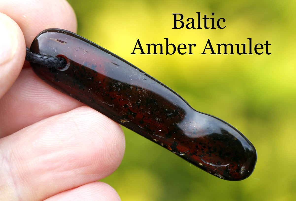 Handmade Amber Amulet