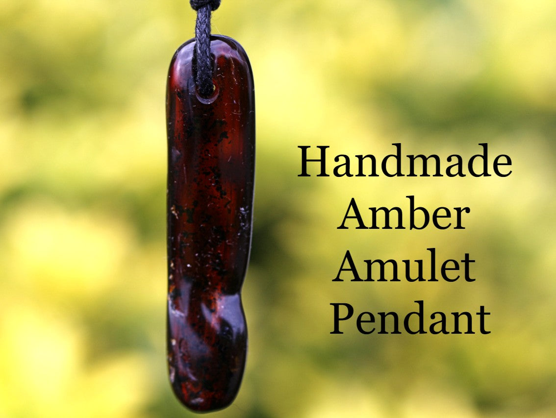 Handmade Amber Amulet