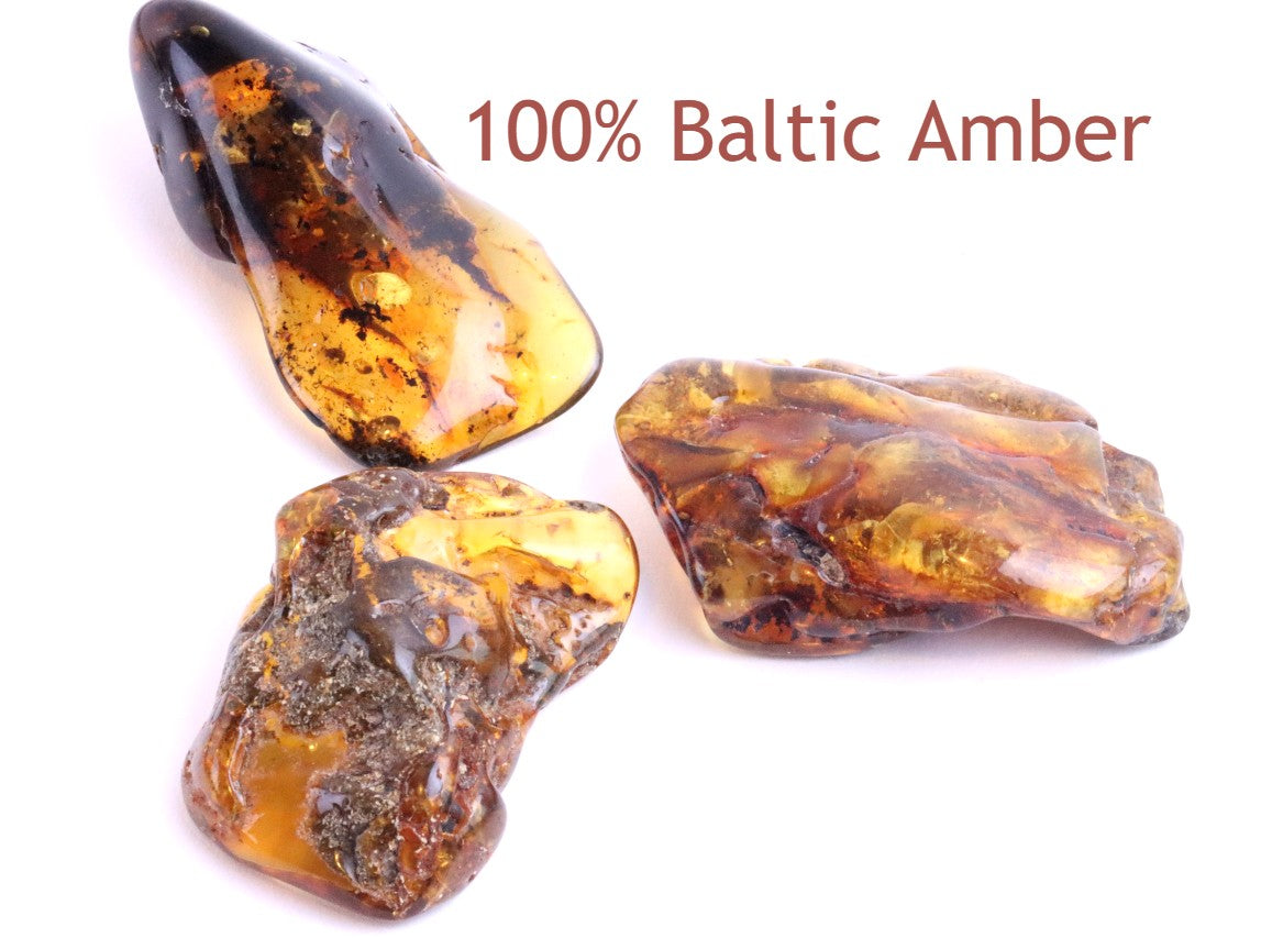 Trio of Amber Gemstones to Share