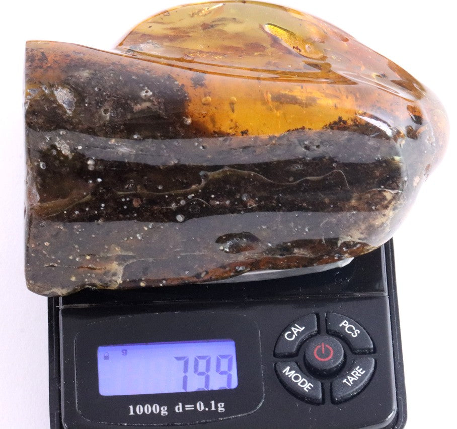 79.9g Baltic Amber with Air Bubbles
