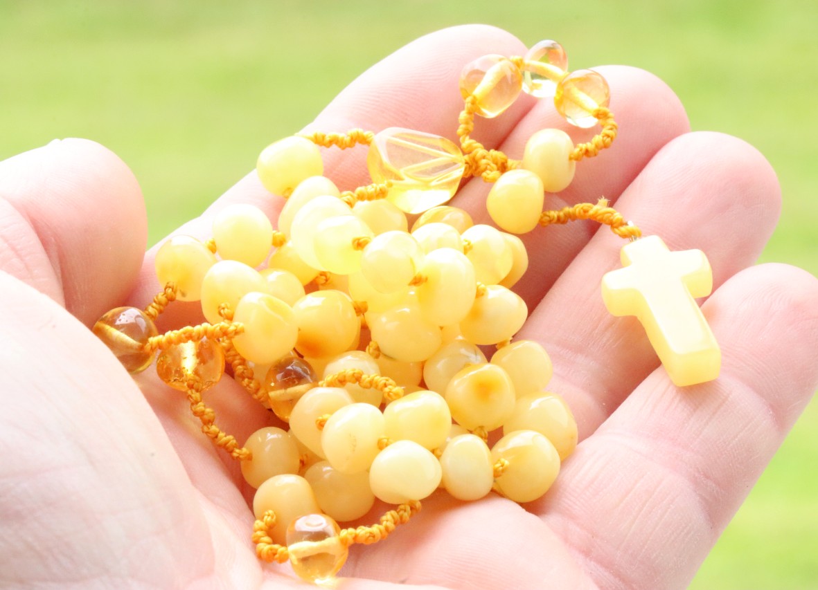 Grade AAA Baltic Amber Rosary