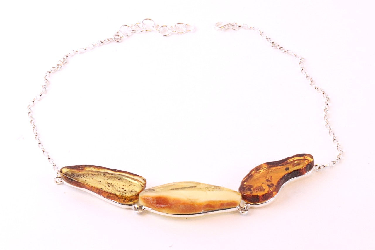 Statement Baltic Amber Pendant Necklace.