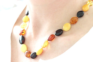 Amber Bead Necklace