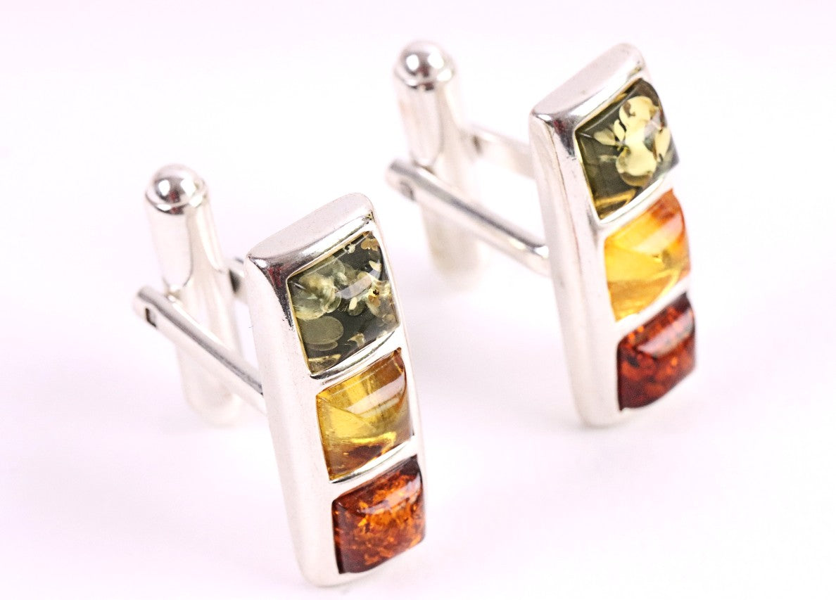 Baltic Amber Cufflinks