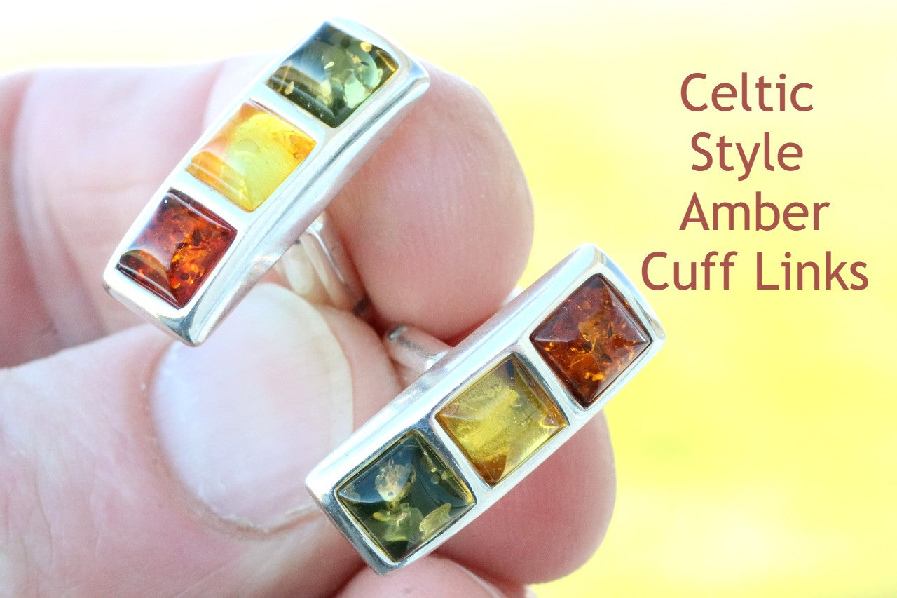 Baltic Amber Cufflinks