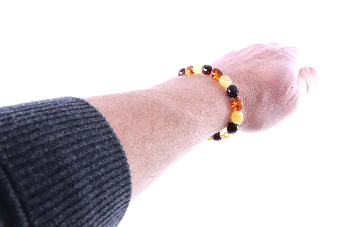 Mixed Baltic Amber Bracelet