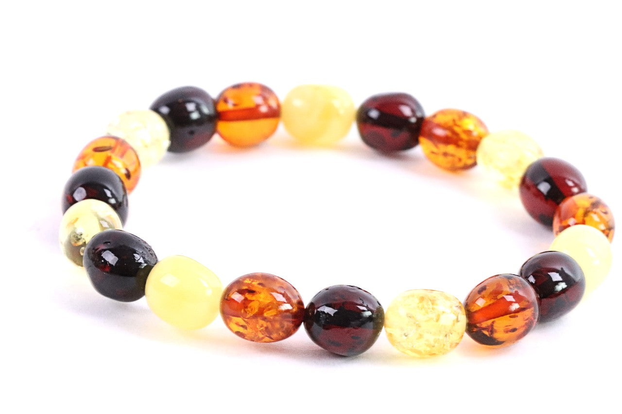 Mixed Baltic Amber Bracelet