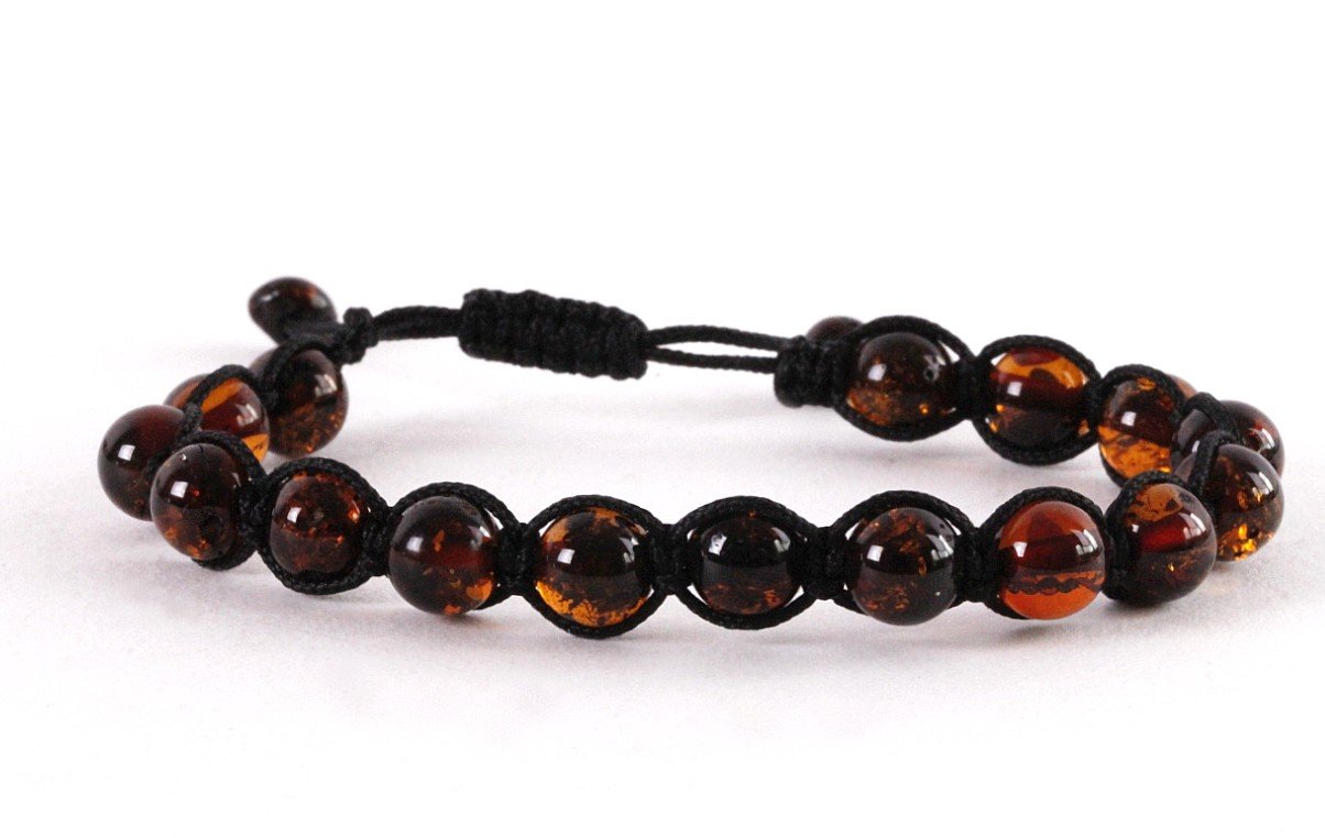 Adjustable Cord Bracelet - Amber SOS