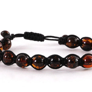 Adjustable Cord Bracelet - Amber SOS