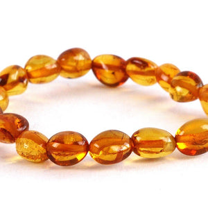 Honey Bean Amber Adult Bracelet - Amber SOS