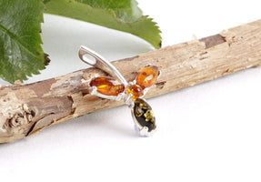 Flower Pendant - Amber SOS