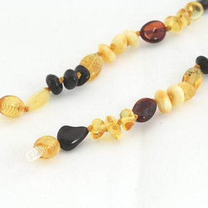 Colorful Amber Bead Necklace - Amber SOS