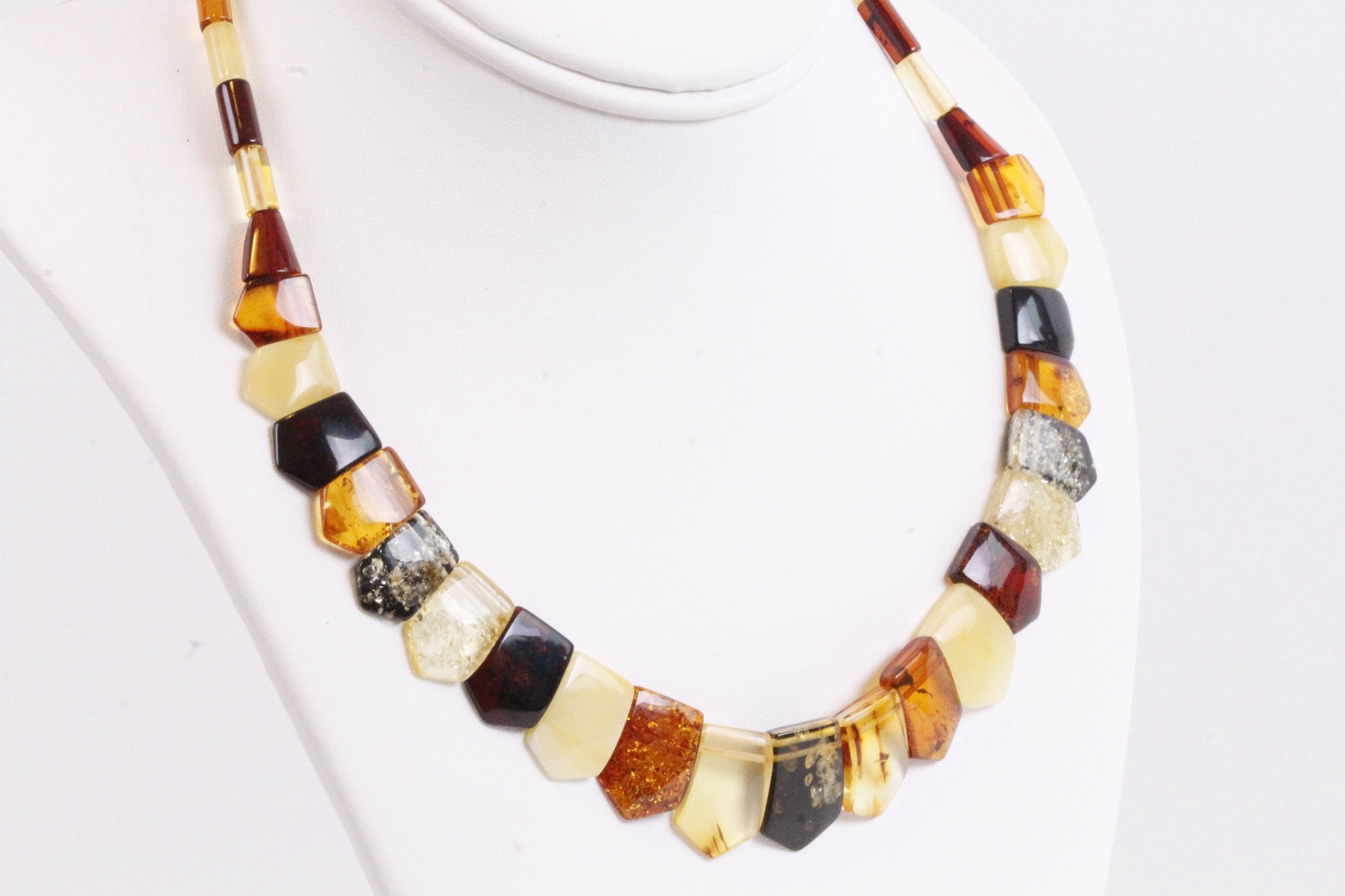 Cleopatra Style Amber Necklace - Amber SOS