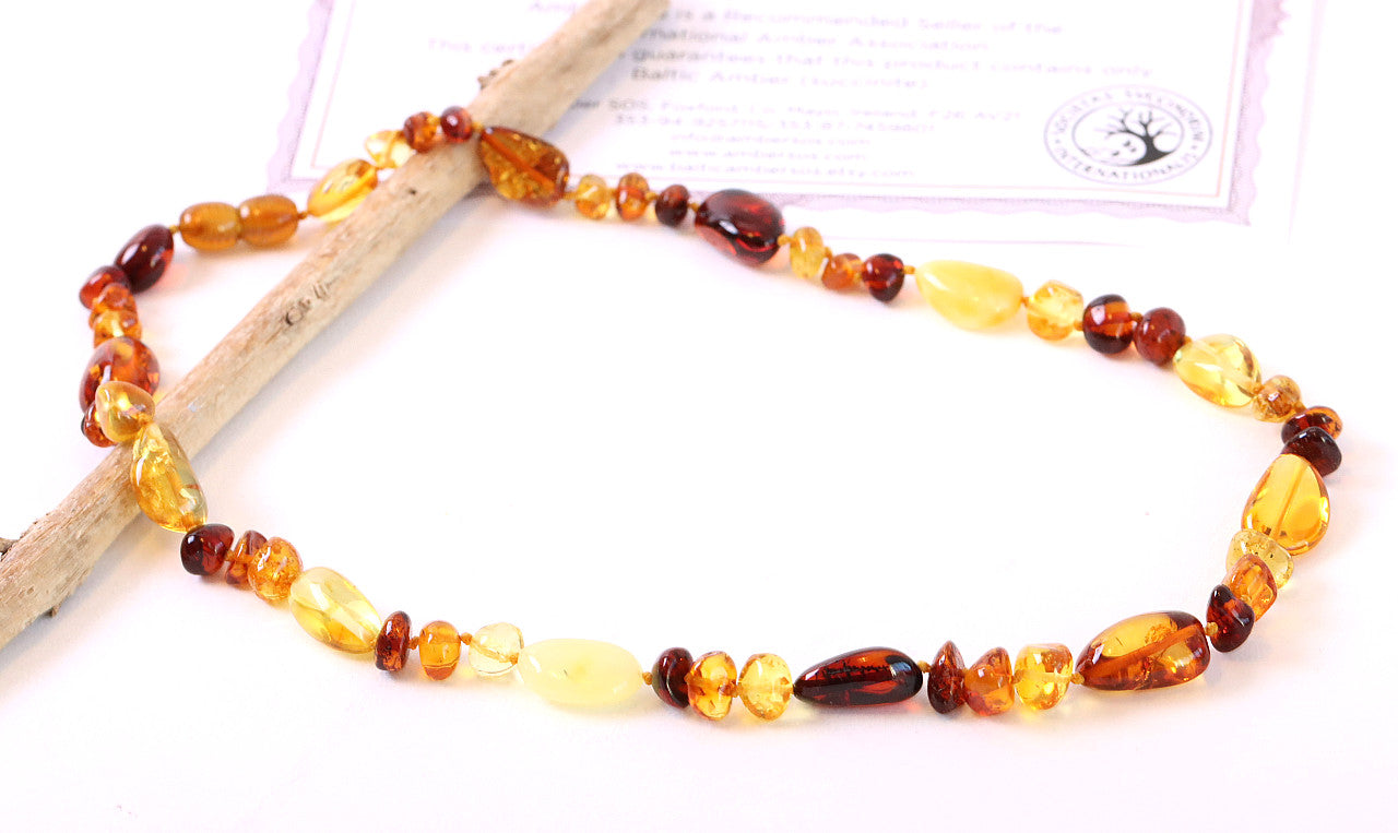 Nugget Amber Necklace