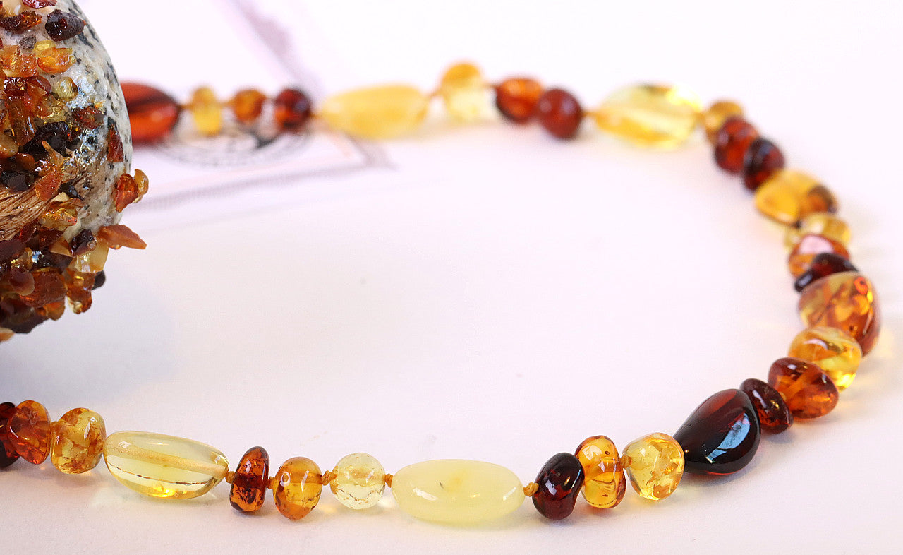Nugget Amber Necklace
