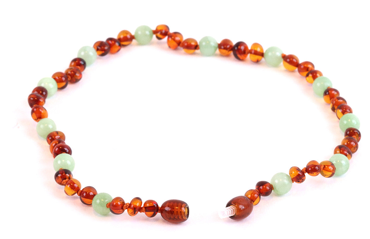 Jade Crystal Necklace for Children