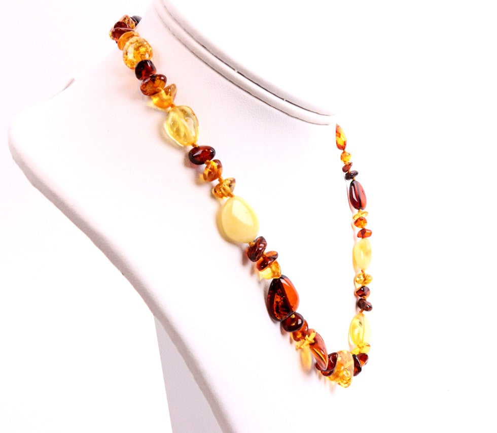 Nugget Amber Necklace