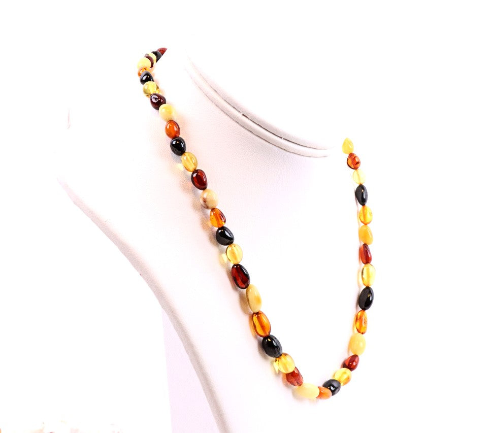 Amber Bead Necklace